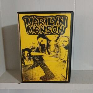 Marilyn Manson DVD Live 1995 Austin TX Heavy Metal Rock Goth Concert